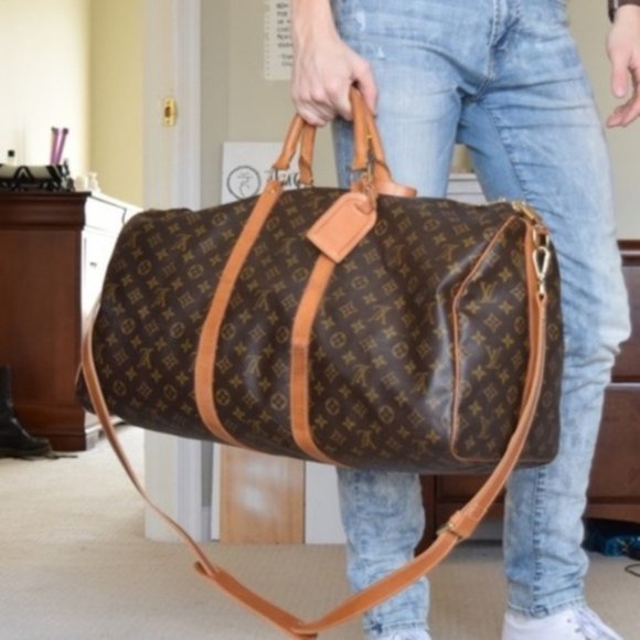 Louis Vuitton Keepall Bandoulière 60 Travel Bag